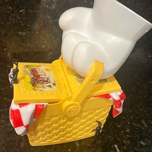 Disney Mickey Picnic Popcorn Basket
